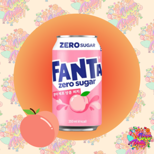 Fanta Pêche Blanche Sans Sucre